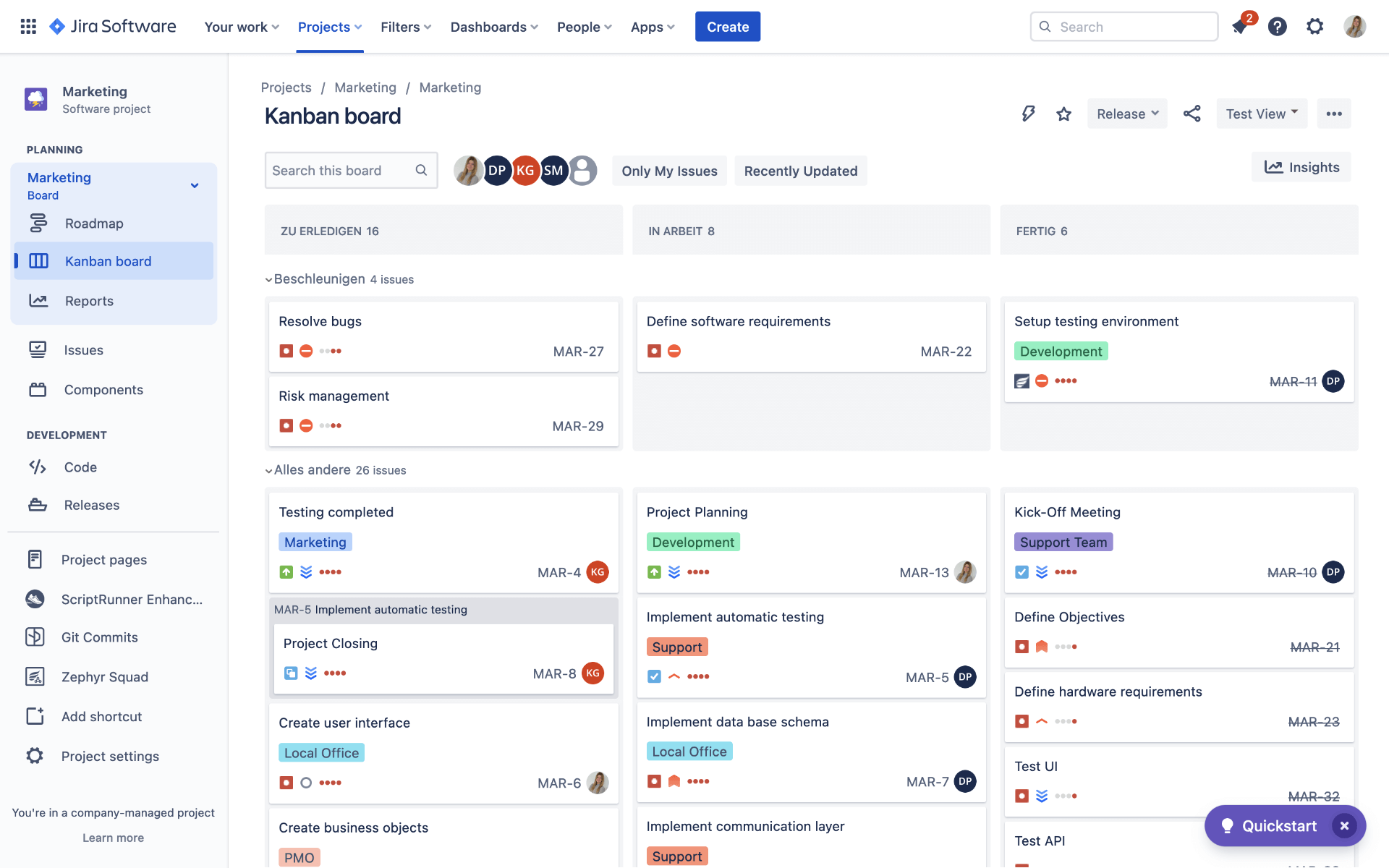 Jira Project Management Tool