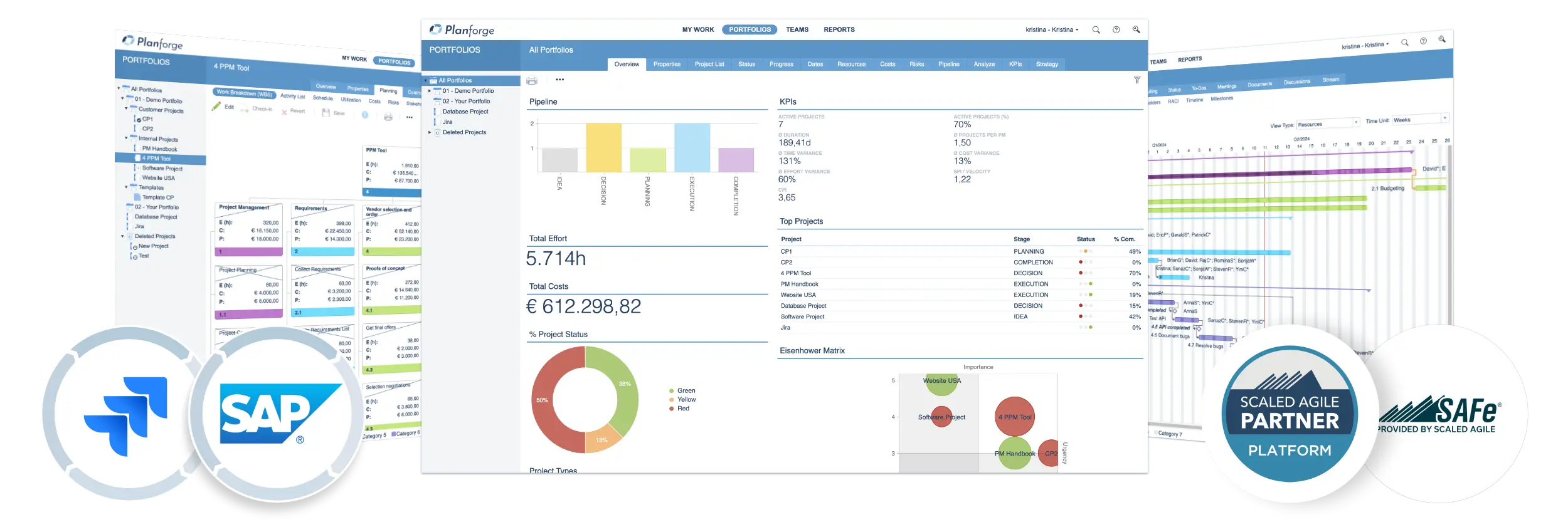Project and portfolio management software by Planforge